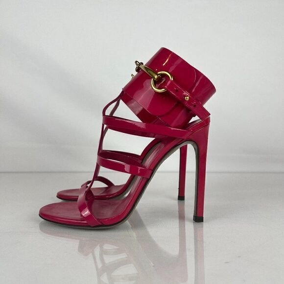 Gucci Ursula High Heel Sandle in Blossom, Size 36.5 EU/ 6 US - Picture 2 of 16